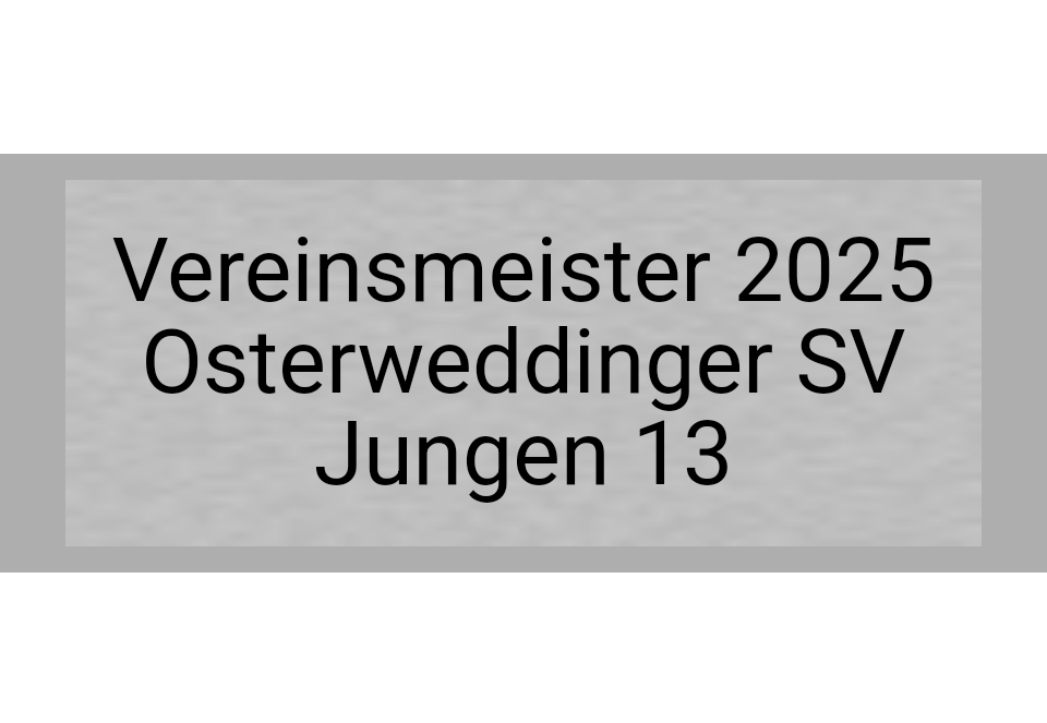 Gravurschild Silber selbstklebend - Silber / 50 x 20 mm