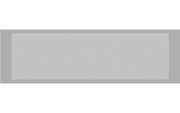 Gravurschild Silber selbstklebend - Silber / 50 x 15 mm