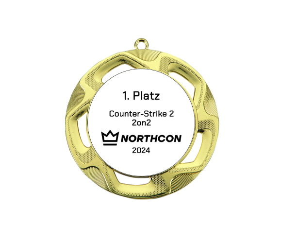 Medaille ME.054 Ø 70 mm - Gold / 70 mm