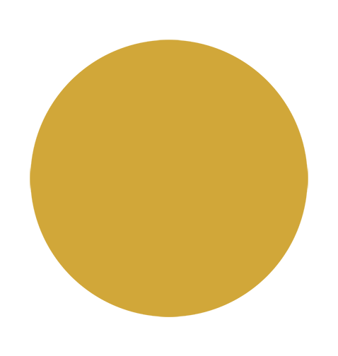 Aluminium-Emblem - 50 mm / Gold/Alu
