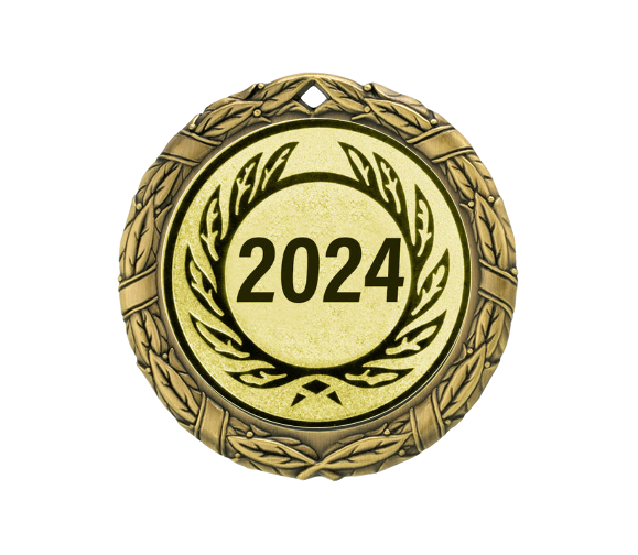 Medaille D8D Ø 70 mm - Gold / 70 mm