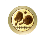 Kinder Pokal 1,2,3 FG731 - Gold Matt / 9.5 cm