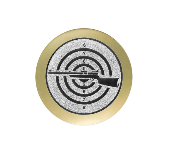 Glastrophäe 136-2 - Bunt / 15 cm