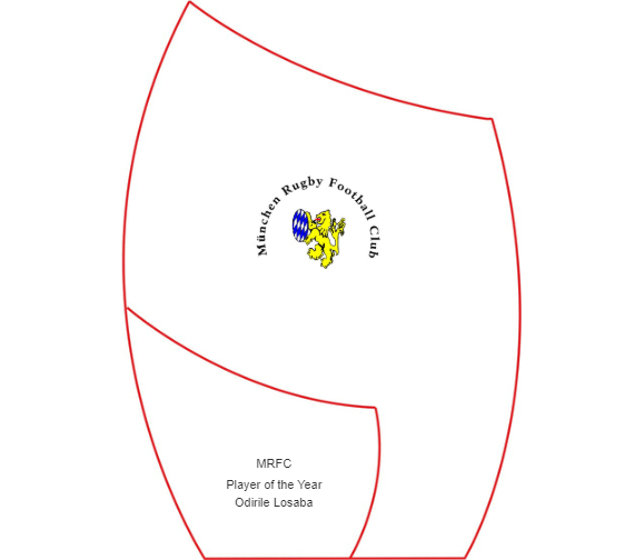 Glas Pokal Blau 8808-L - Transparent Blau / 20.5 cm / Laser-Gravur