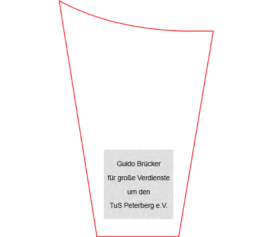 Glas Pokal GL.026-L - 25 cm / Transparent Schwarz / Laser-Gravur