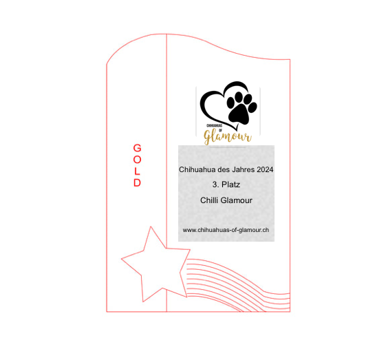 Glas Pokal 137-1 Lasergravur - Gold / 19 cm / Laser-Gravur