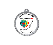Medaille D75.02 Ø 56 mm - Silber / 56 mm