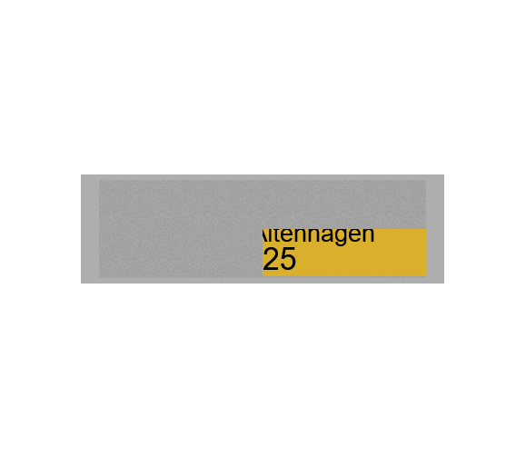 Pokal Serie 120 - 29 cm / Silber/Gold