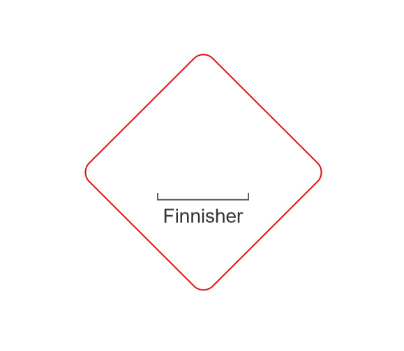 Holz Medaille "eckig hochkant" aus Eiche - Eiche-Furnierholz / 60 mm / Laser-Gravur