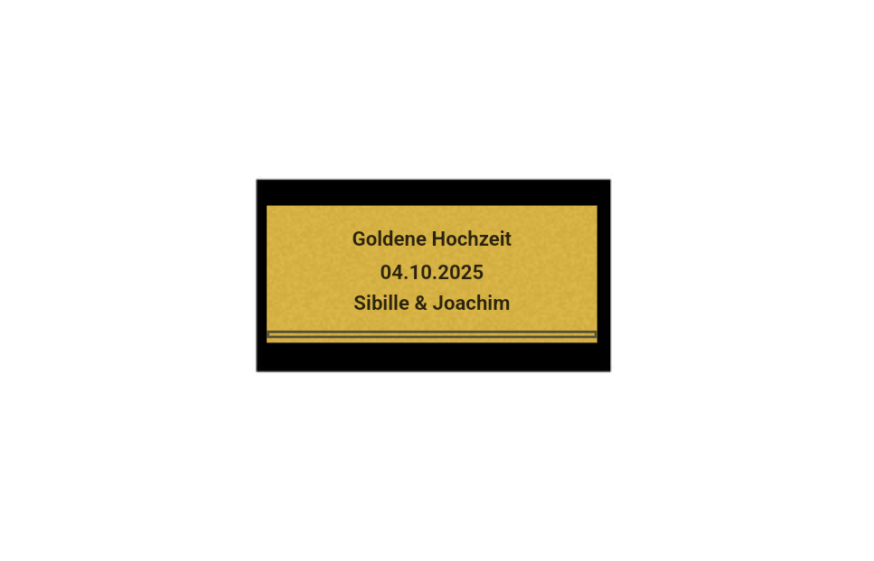Pokal Herzen ML-HEA - 21 cm / Gold