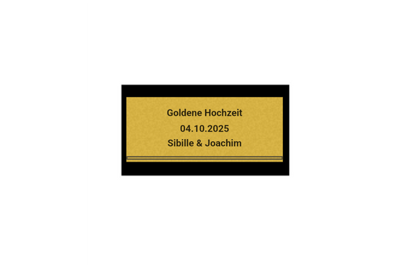 Pokal Herzen ML-HEA - 21 cm / Gold