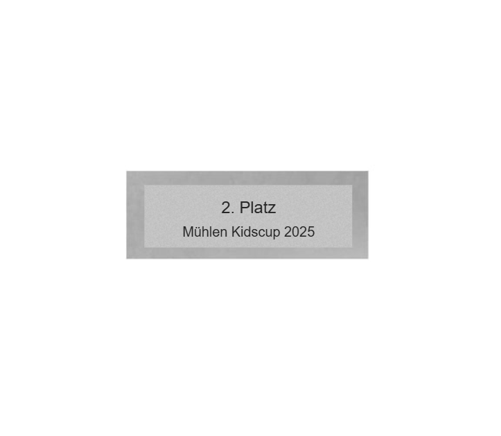 Fussball Pokal PFS_004 - 22.5 cm / Silber Mehrfarbig