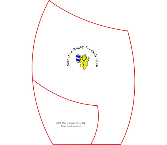 Glas Pokal Blau 8808-L - Transparent Blau / 16.5 cm / Laser-Gravur