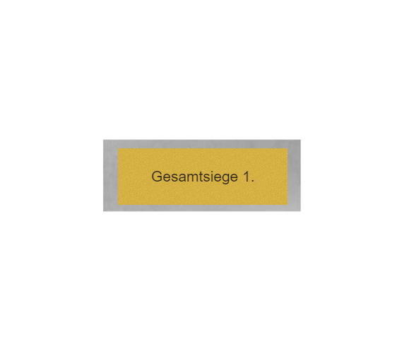 Dart Pokal FG261 - 10 cm / Silber Schwarz
