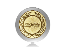 Pokal Serie 182 - 30 cm / Silber Gold