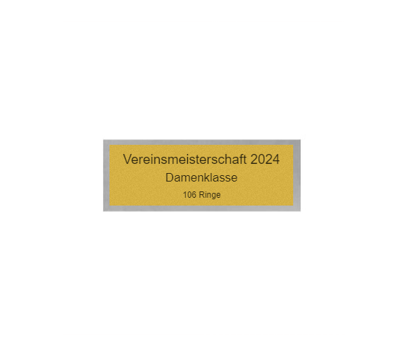 Medaillen Etui B75 - Schwarz-Blau / 50/60/70 mm