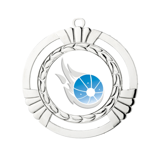 Medaille D62 - Ø 90mm - Silber / 90 mm
