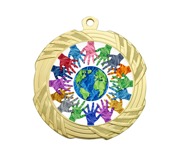 Medaille BS.ME95 Ø 70 mm - Gold / 70 mm
