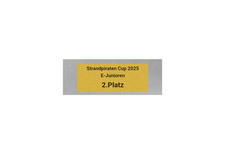 Fußball Pokal FG401 - Silber Mehrfarbig / 27 cm