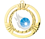 Medaille D62 - Ø 90mm - Gold / 90 mm