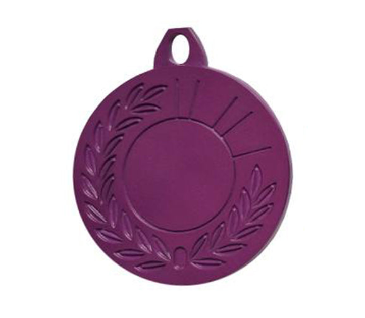 Farbmedaille Ø 50 mm - Lila / 50 mm
