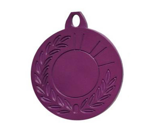Farbmedaille Ø 50 mm - Lila / 50 mm
