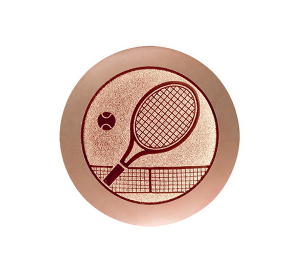 Glas Ständer Schild & Emblem - 17.5 cm / Auswahl Weiß