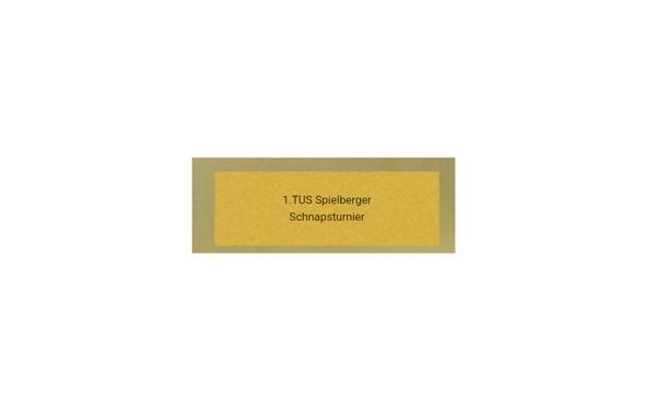 Holz Pokal Spielkarten FG060 - 19 cm / Schwarz Braun