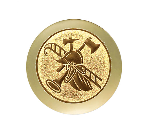 Ehrentafel G55 - Blau / Gold / 200x150 mm