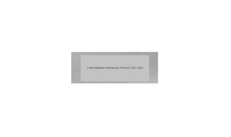 Glas Pokal Fußballspielerin - 17 cm / Transparent Schwarz