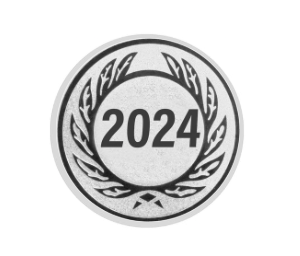 Glastrophäe 136-2 Schild & Emblem - Bunt / 13 cm