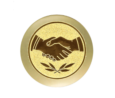 Ehrentafel 189-81 - Gold/Rot / 18 x 22 cm