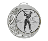 Medaille 080C Ø 70 mm - Silber / 70 mm