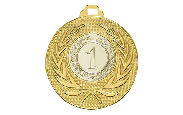 Medaille 098L Ø 50 mm - Gold / 50 mm