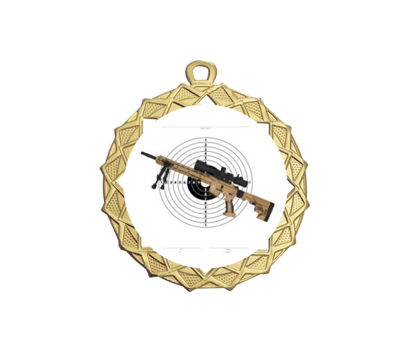 Medaille BS.ME96  Ø 70mm - Gold / 70 mm