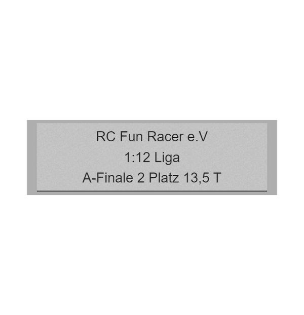 Pokal Serie 120 - 24 cm / Silber/Gold