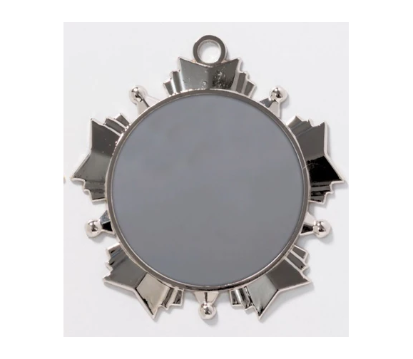 Zamak-Medaille 9229 Ø 70mm - Silber / 70 mm