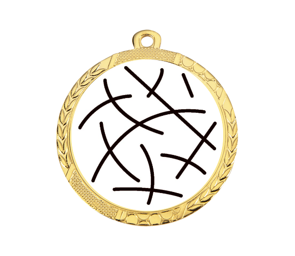 Medaille D113 Ø 60 mm - Gold / 60 mm