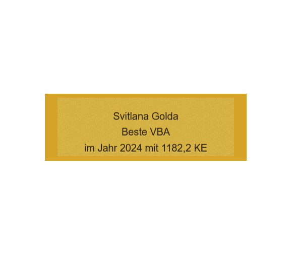 Gravurschild Gold selbstklebend - Gold / 60 x 20 mm