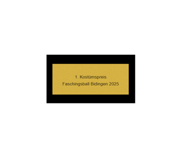 Hollywood Classic Award in Gold - Gold / 16 cm