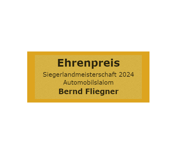 Gravurschild Gold selbstklebend - Gold / 60 x 25 mm