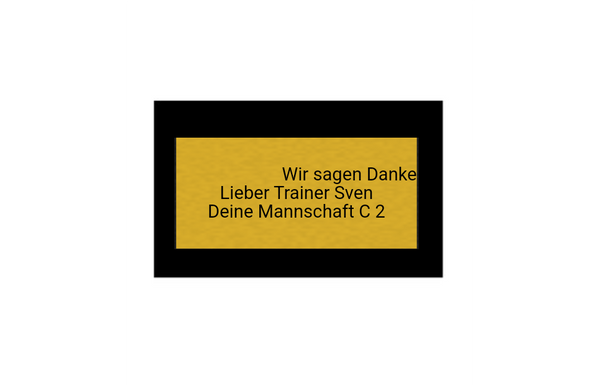 Fußball Pokal 85-3 teilweise begrenzt! - Silber Gold / 36 cm