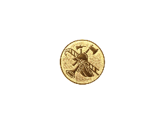 Medaille BS.ME100 Ø 45 mm - Gold / 45 mm