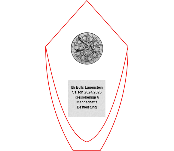 Glas Pokal GL.047-L - Blau/Transparent / 18.5 cm / Laser-Gravur