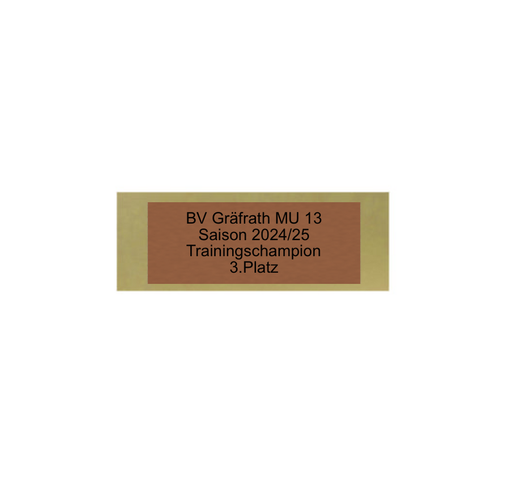 Glas Pokal Fußballspielerin - 19 cm / Transparent Schwarz