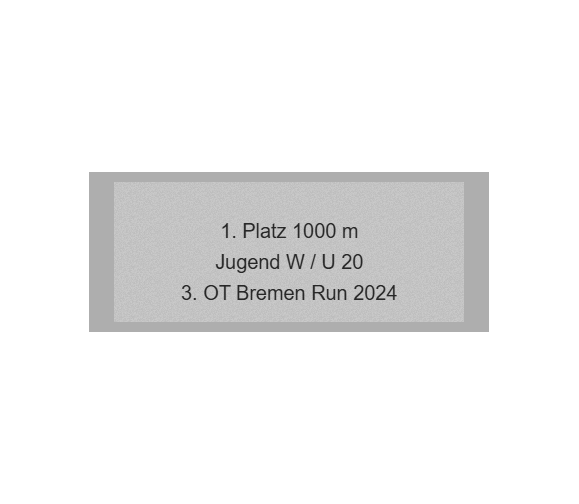 Gravurschild Silber selbstklebend - Silber / 50 x 20 mm