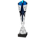 Pokalserie X320 - Silber Blau / 33,5 cm