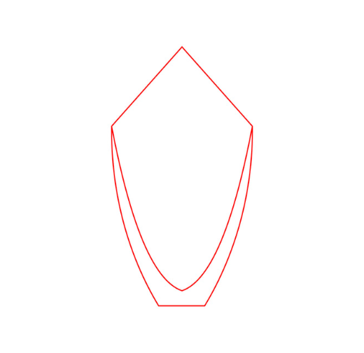 Glas Pokal W281 - Gold Transparent / 16.5 cm / Laser-Gravur