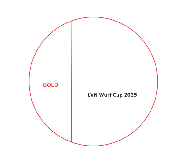 Glas Pokal 171-5 Lasergravur - Gold / 21 cm / Laser-Gravur