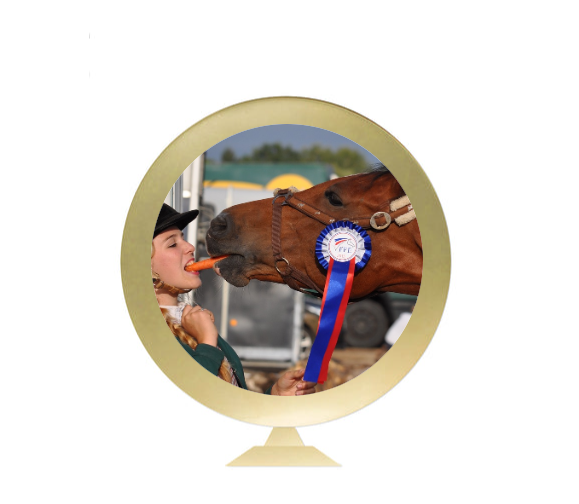 Pokal Serie 320 - 36 cm / Gold Silber